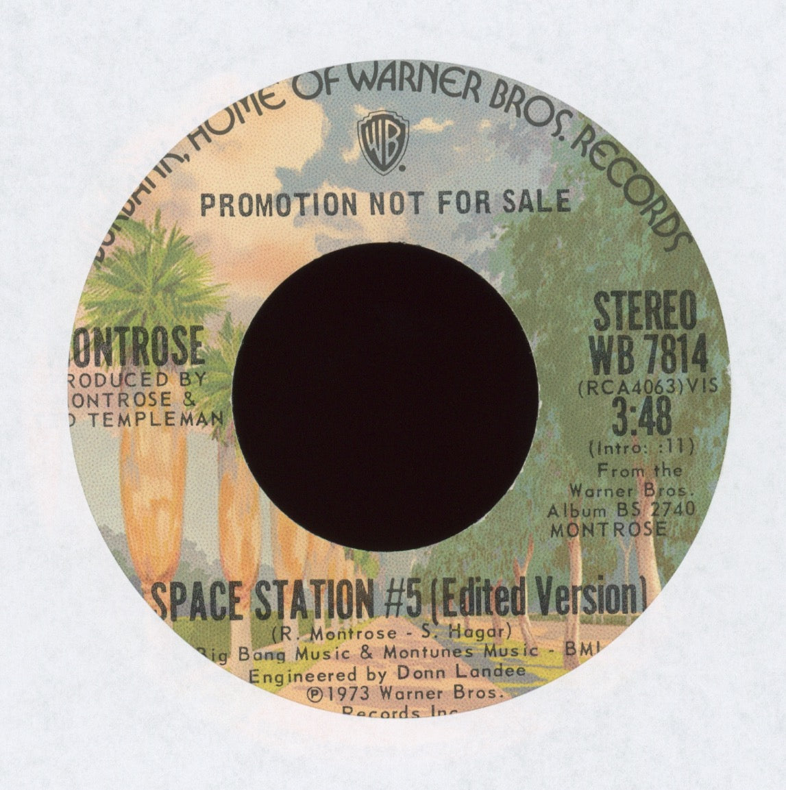 Montrose - Space Station #5 on Warner Bros Promo