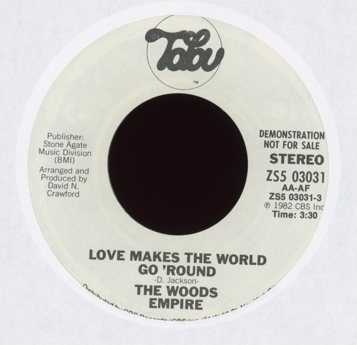 Woods Empire - Love Makes The World Go 'Round on Tabu Promo