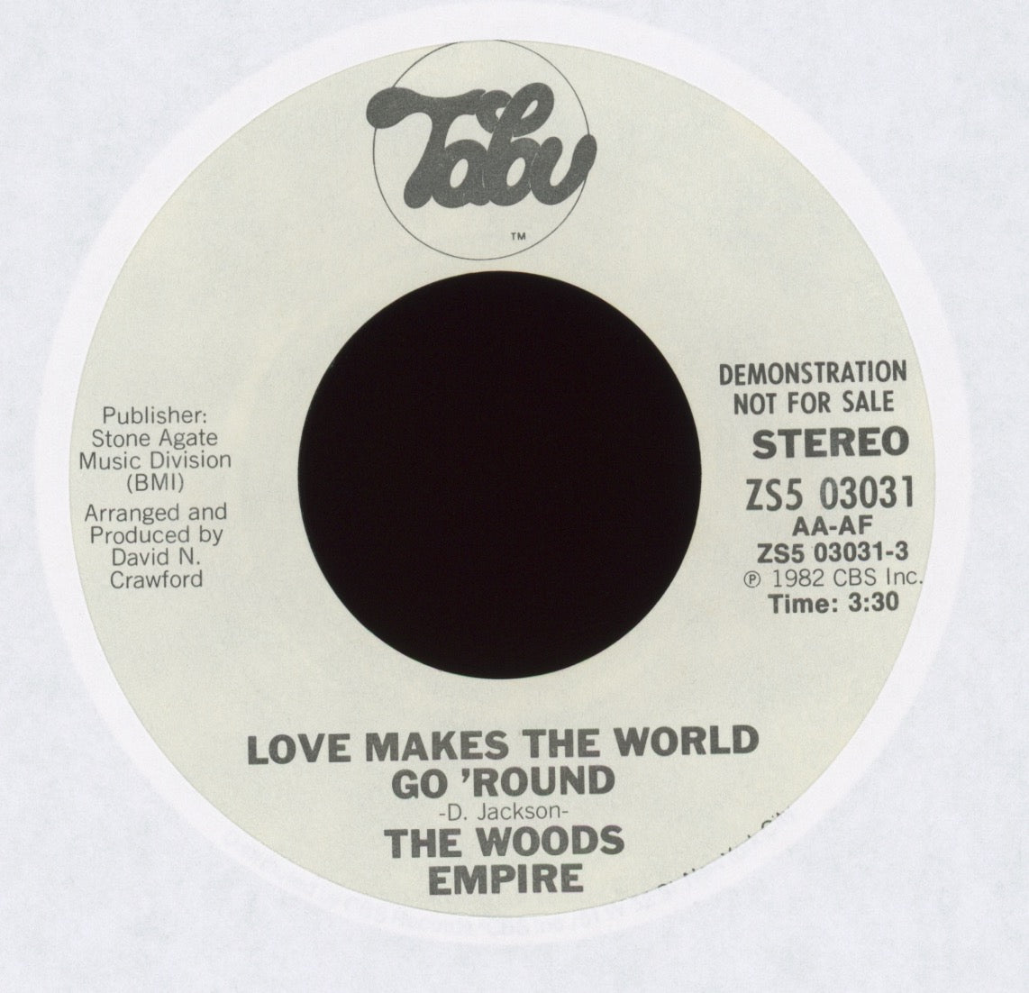 Woods Empire - Love Makes The World Go 'Round on Tabu Promo