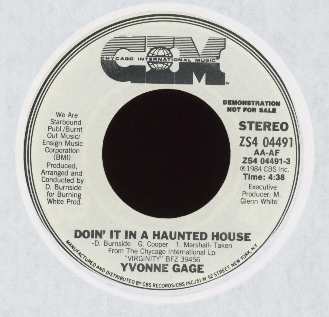 Yvonne Gage - Doin' It In A Haunted House on CIM Promo