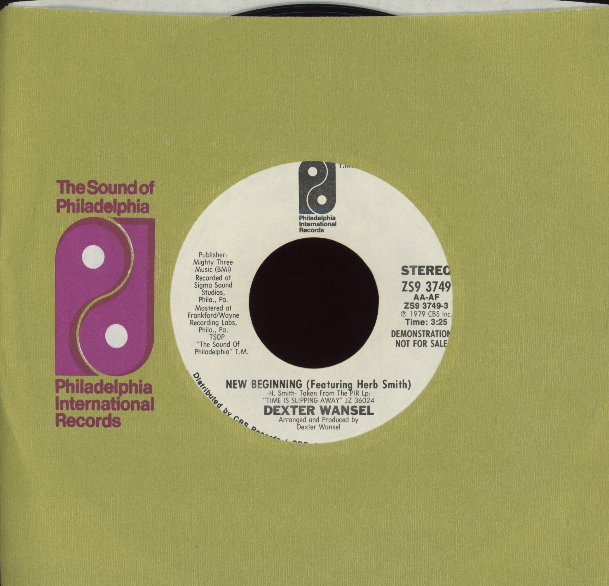 Dexter Wansel - New Beginning on Philadelphia International Promo