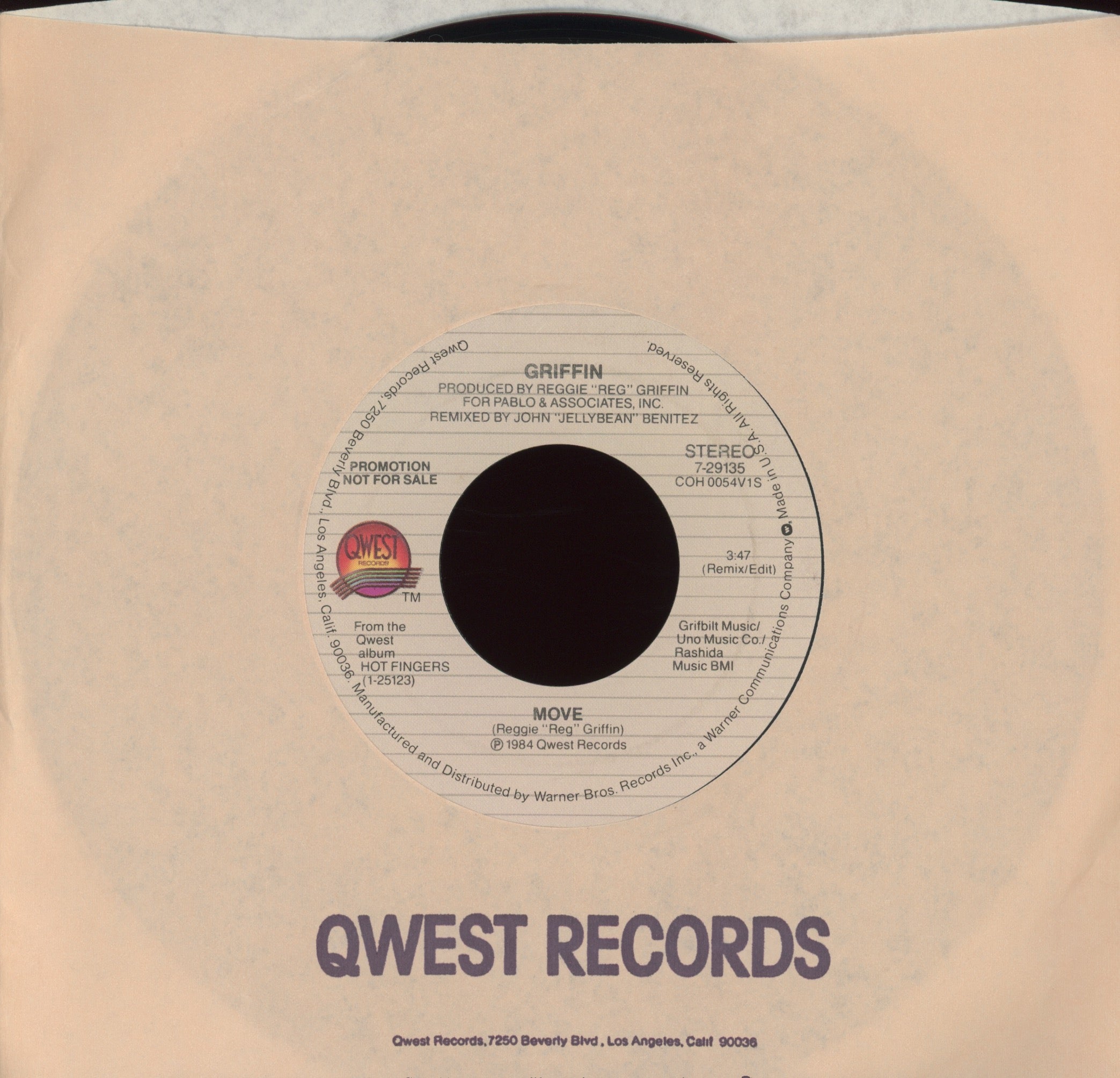 Reggie Griffin - Move on Qwest Promo