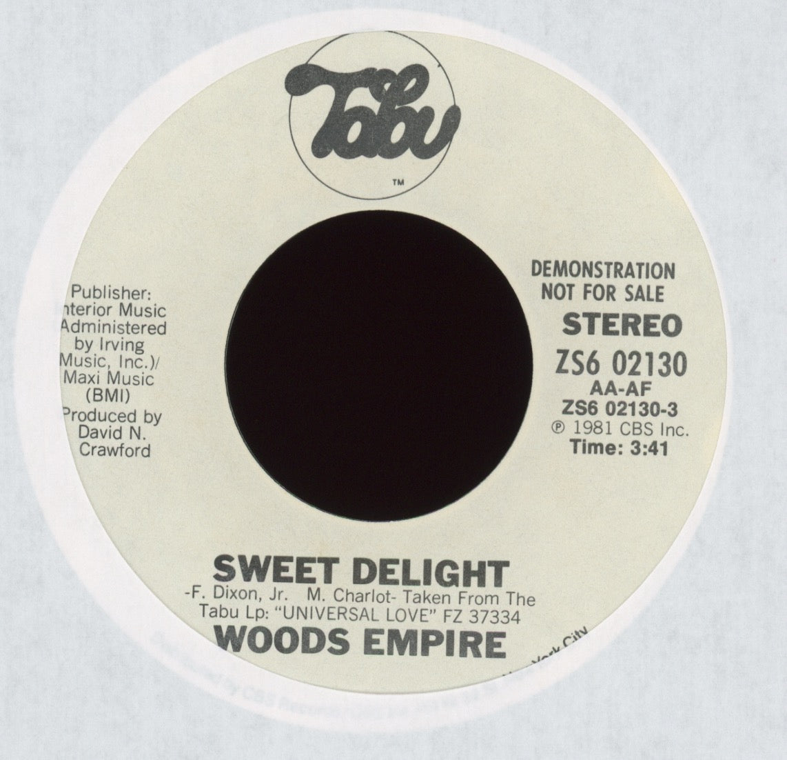 Woods Empire - Sweet Delight on Tabu Promo