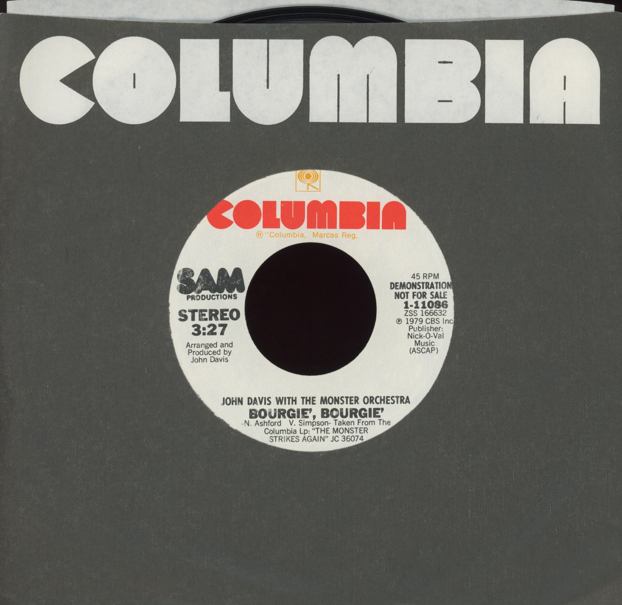 John Davis & The Monster Orchestra - Bourgie', Bourgie'