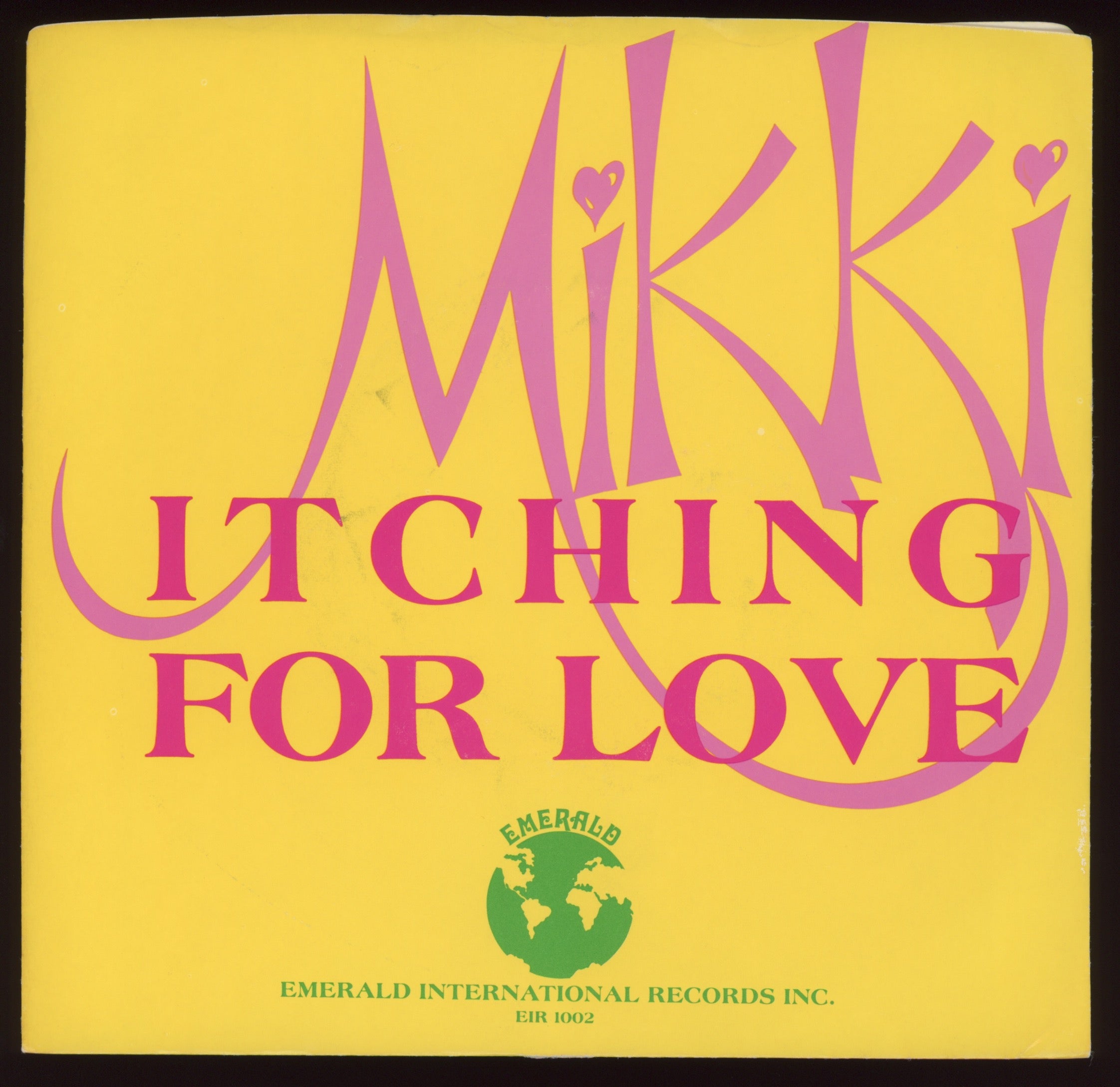 Mikki Farrow - Itching For Love on Emerald International With Picture Sleeve