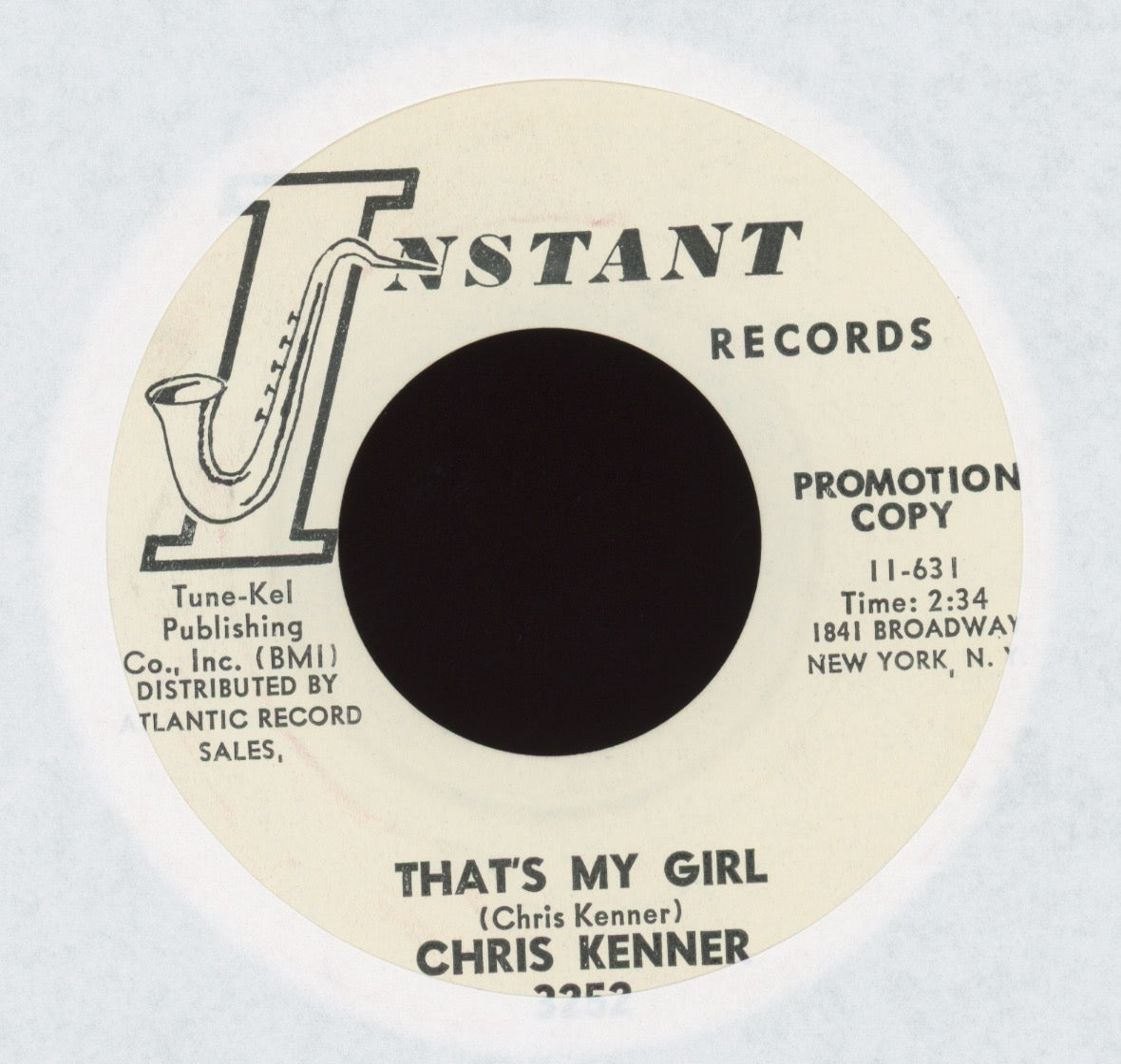 Chris Kenner - Land Of 1000 Dances on Instant Promo