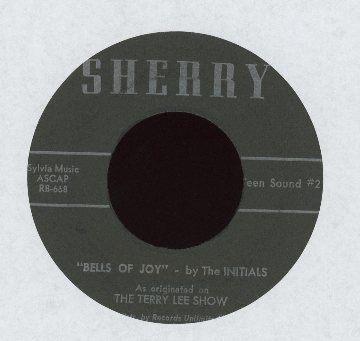 The Initials - You / Bells Of Joy on Sherry