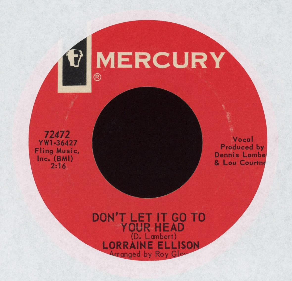 Lorraine Ellison - I Dig You Baby on Mercury