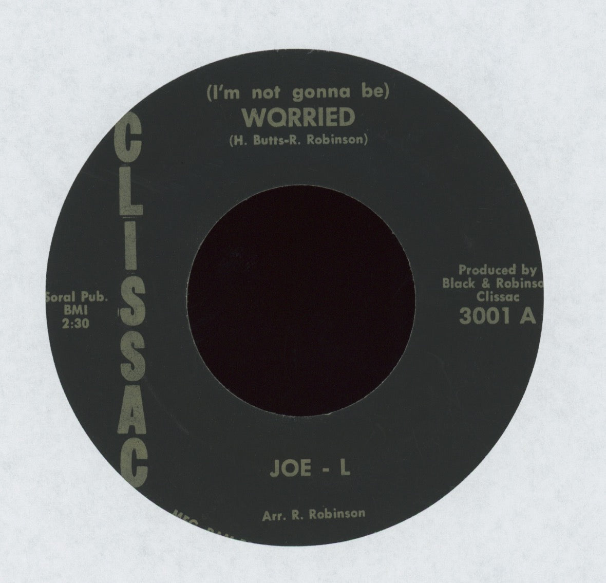 Joe L. - (I'm Not Gonna Be) Worried on Clissac