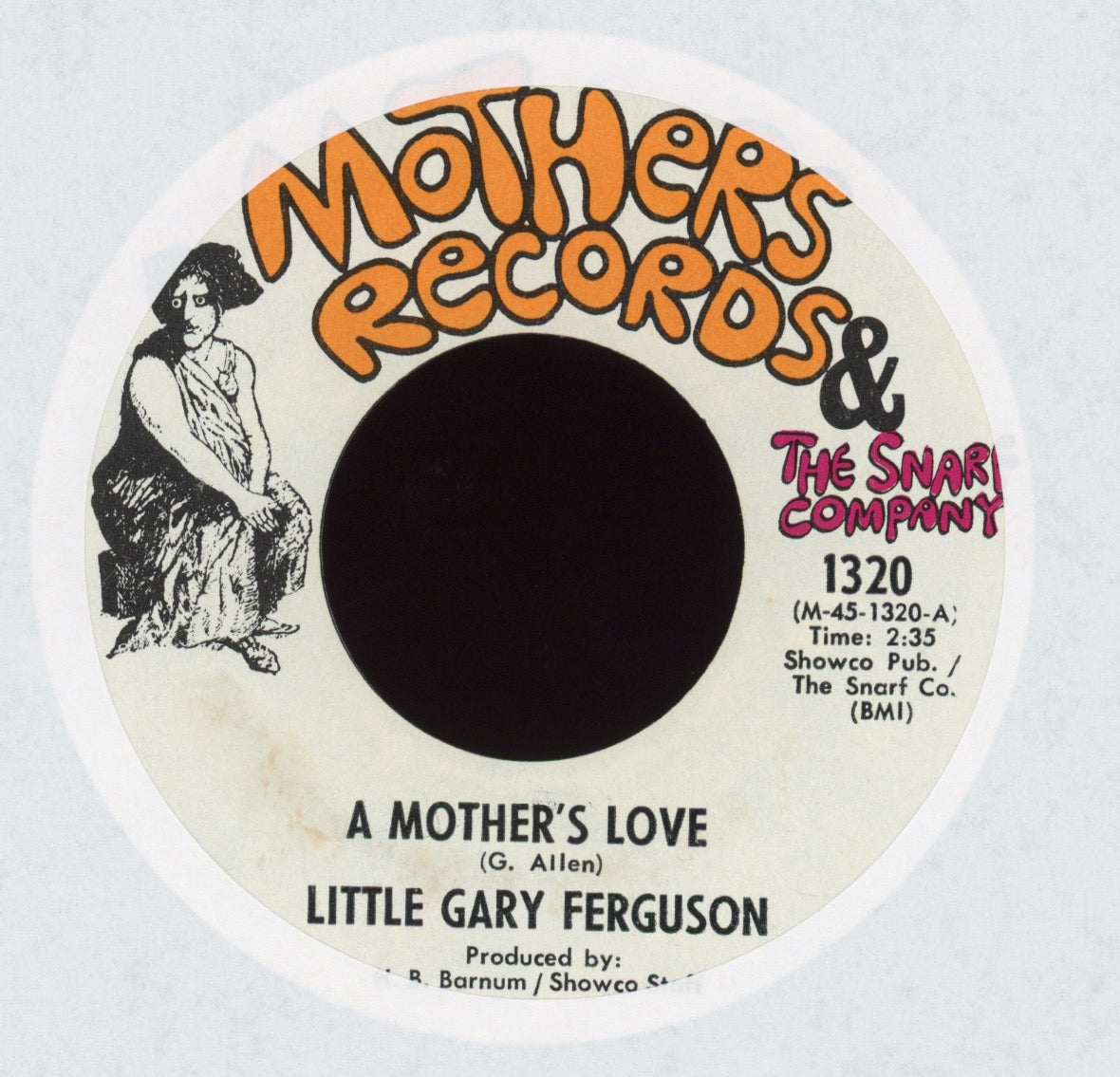 Gary Ferguson - A Mother´s Love on Mothers Records