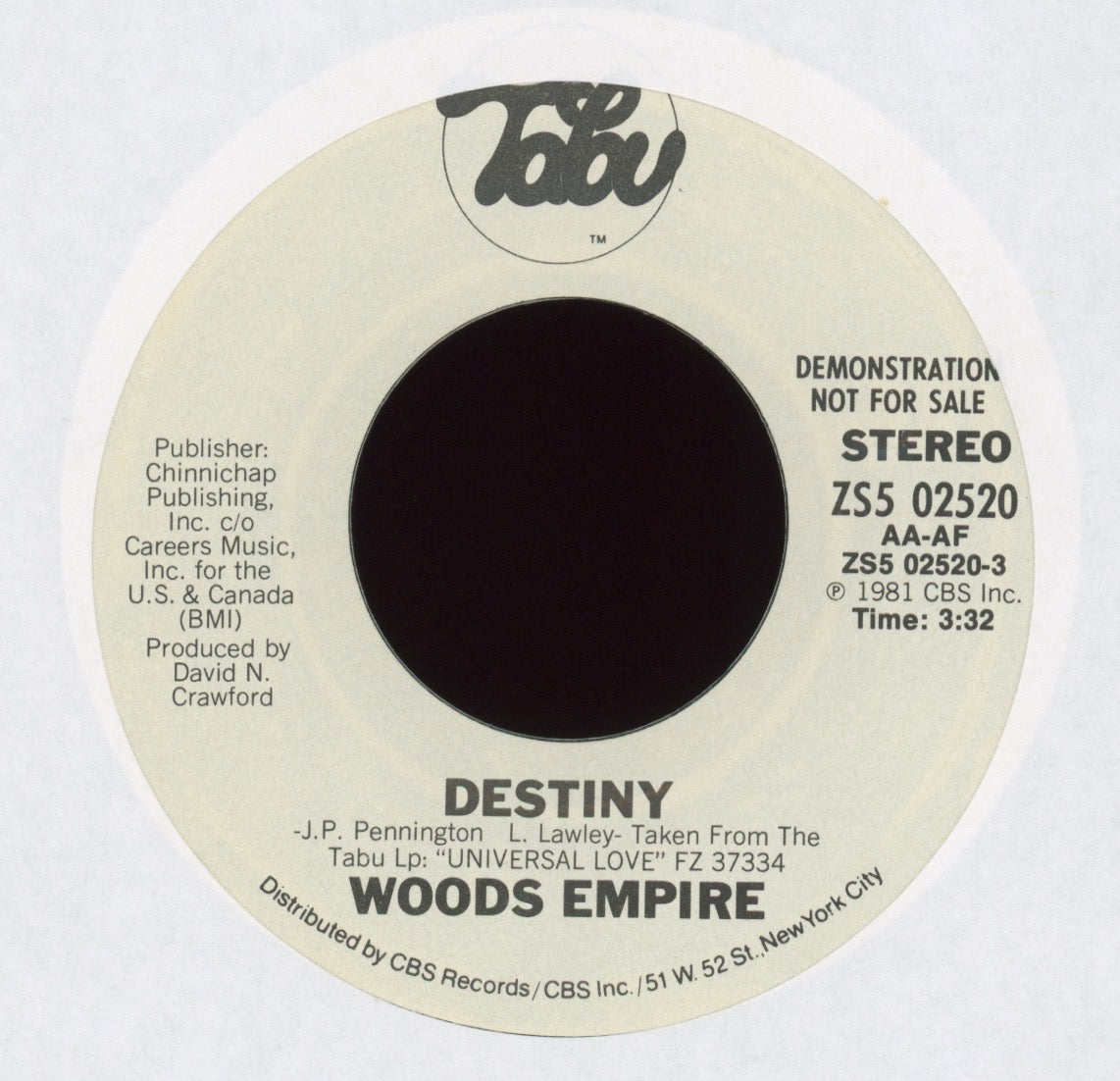 Woods Empire - Destiny on Tabu Promo