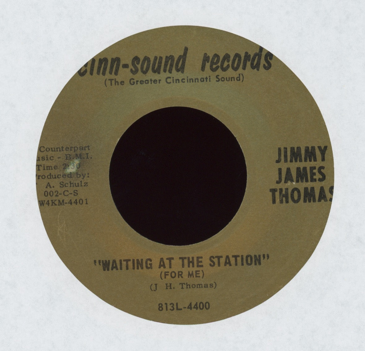 Jimmy James Thomas - I Can't Dance on Cinn-Sound