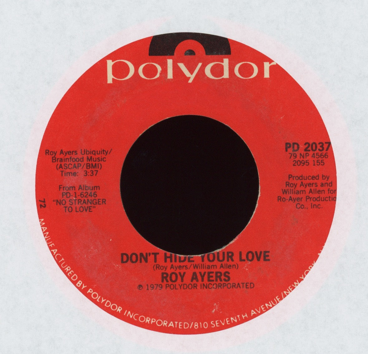 Roy Ayers - Don't Stop The Feeling on Polydor