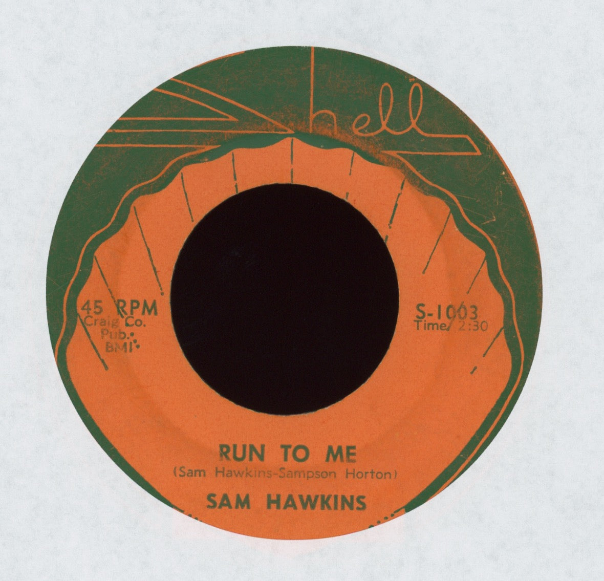 Sam Hawkins - Run To Me on Shell