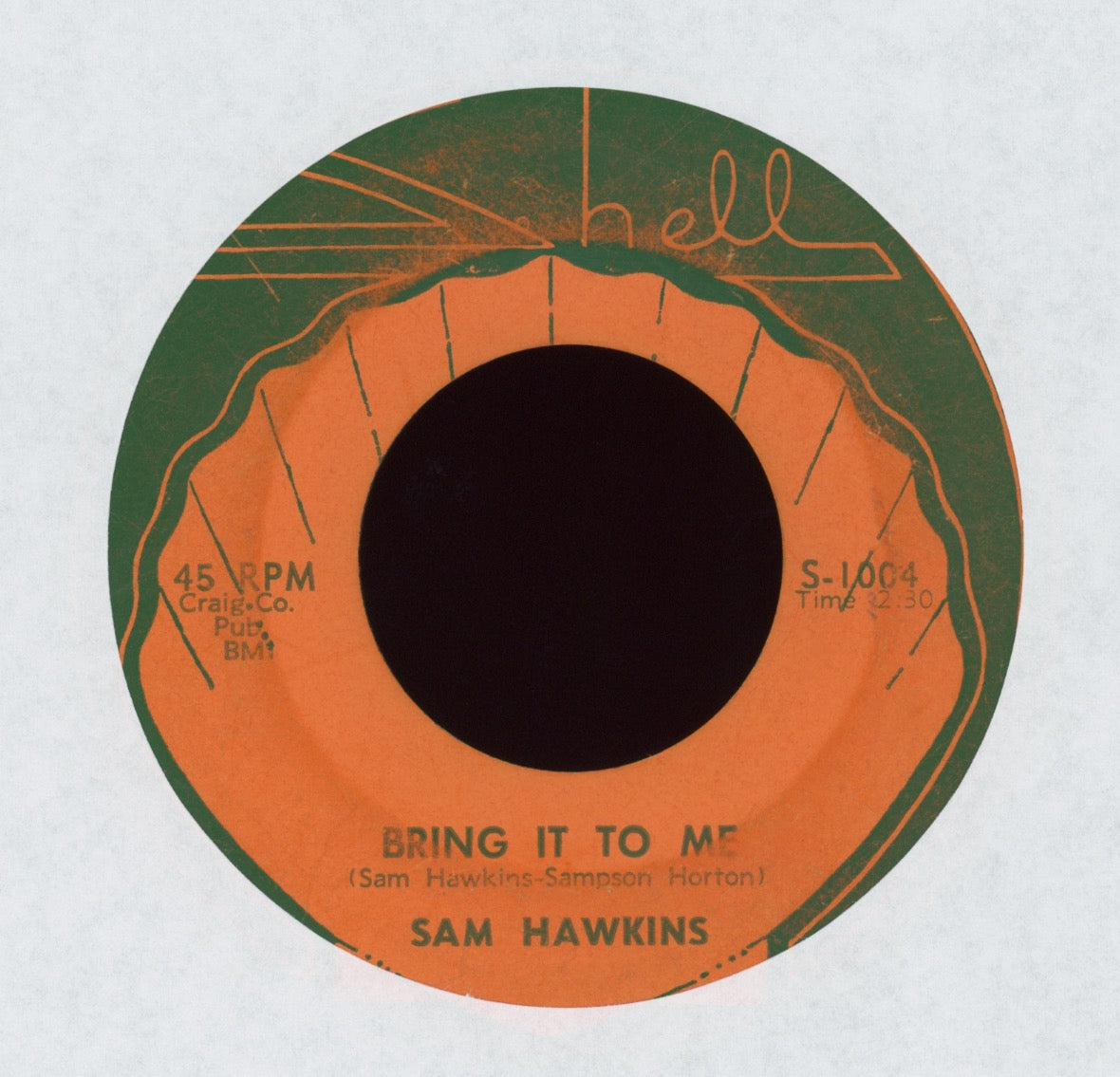 Sam Hawkins - Run To Me on Shell