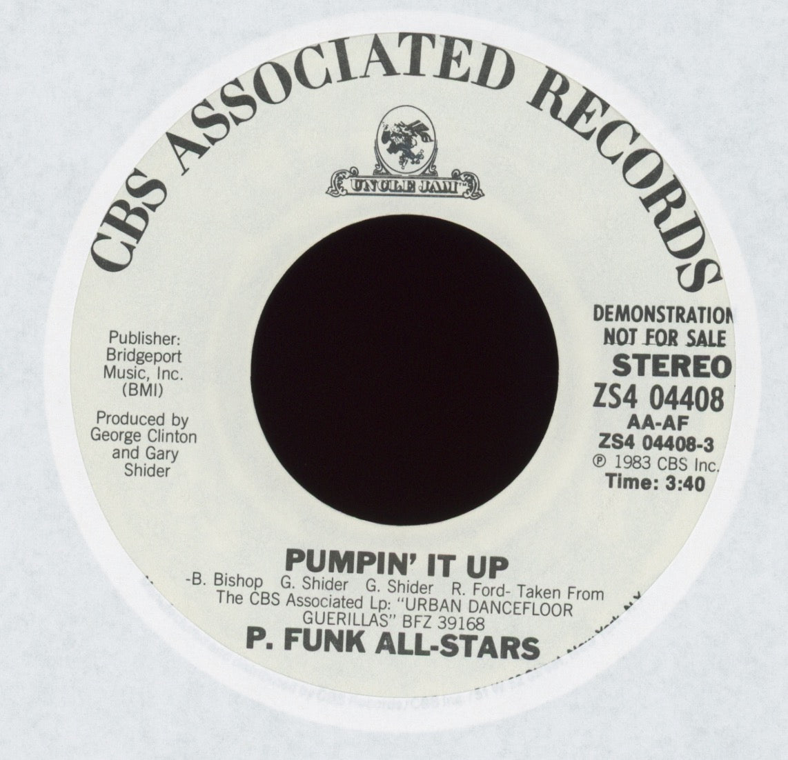 P-Funk All Stars - Pumpin' It Up on Uncle Jam Promo