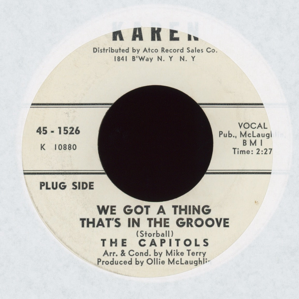 The Capitols - We Got A Thing That's In The Groove on Karen Promo