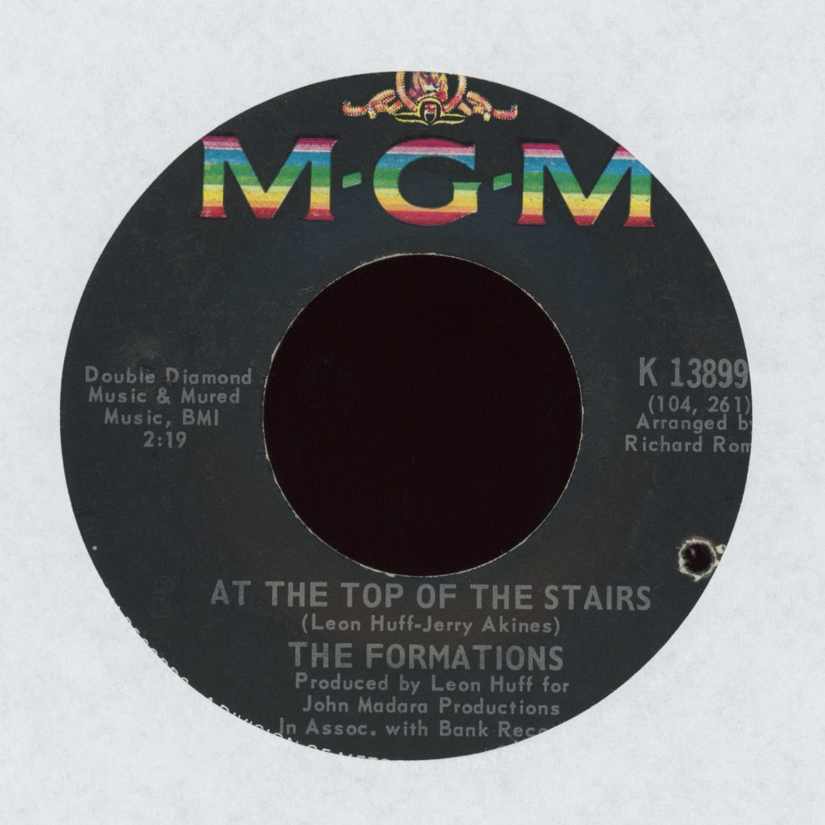 The Formations - At The Top Of The Stairs on MGM