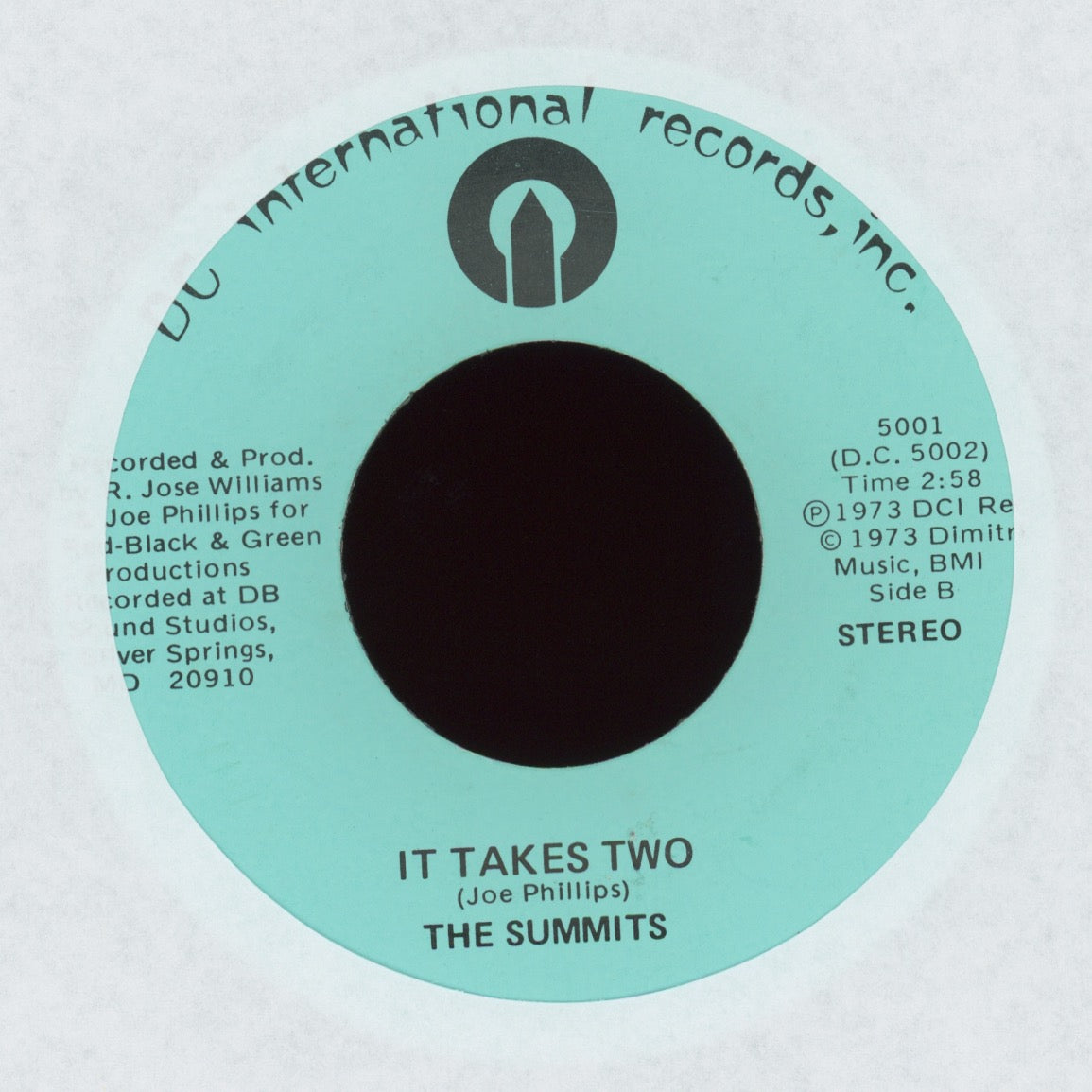 The Summits - Let Me Love You Again on DC International