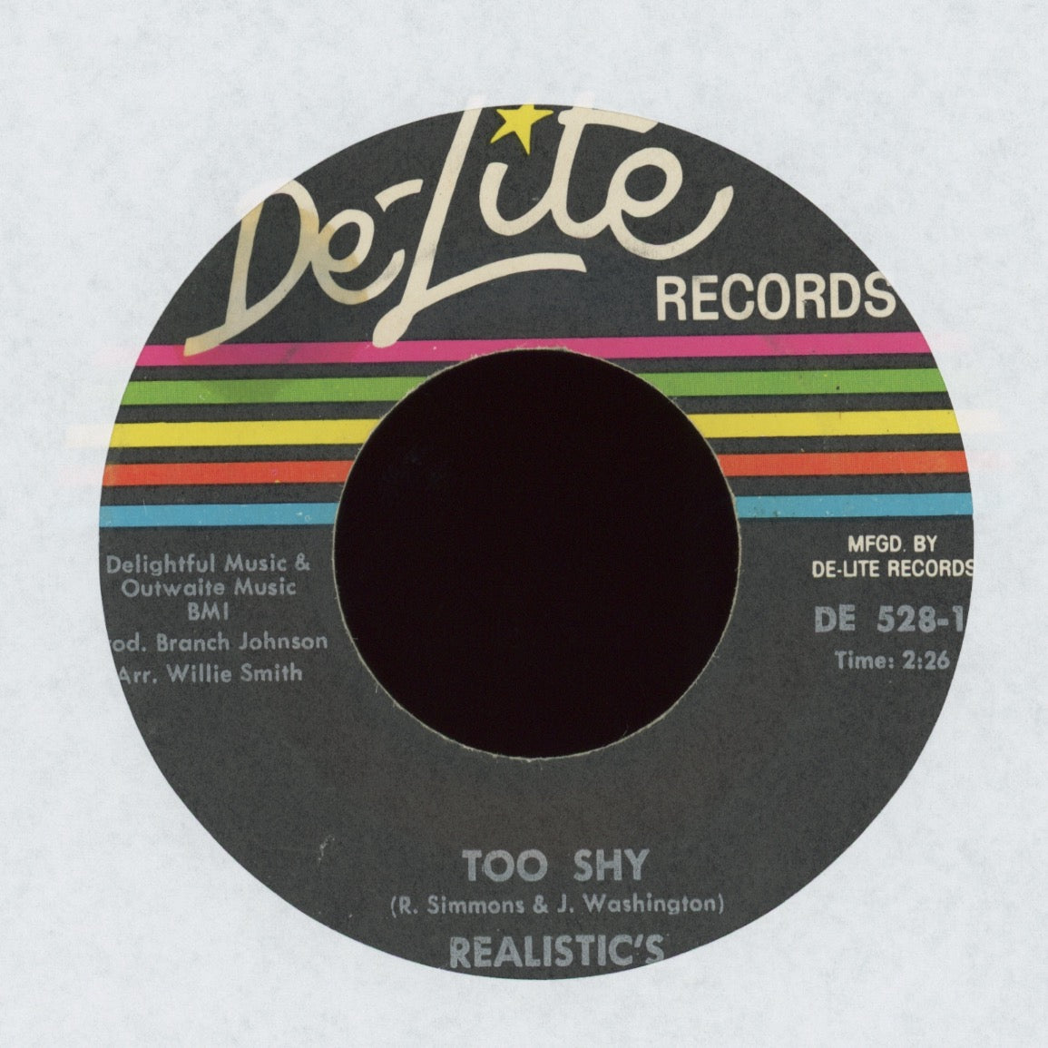 Realistic's - Please Baby Please on De-Lite