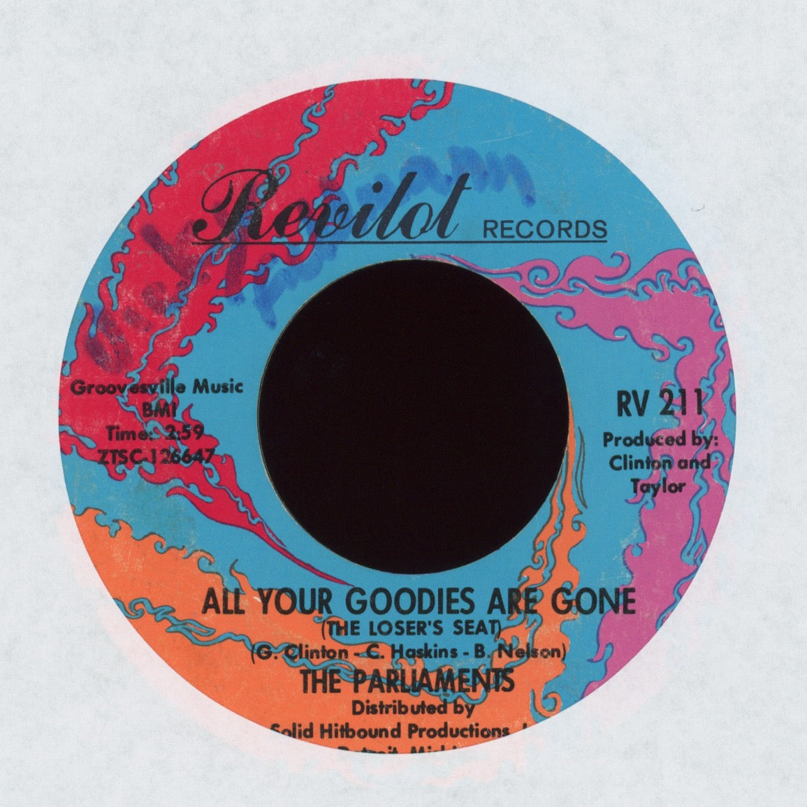 The Parliaments - All Your Goodies Are Gone (The Loser's Seat) on Revilot