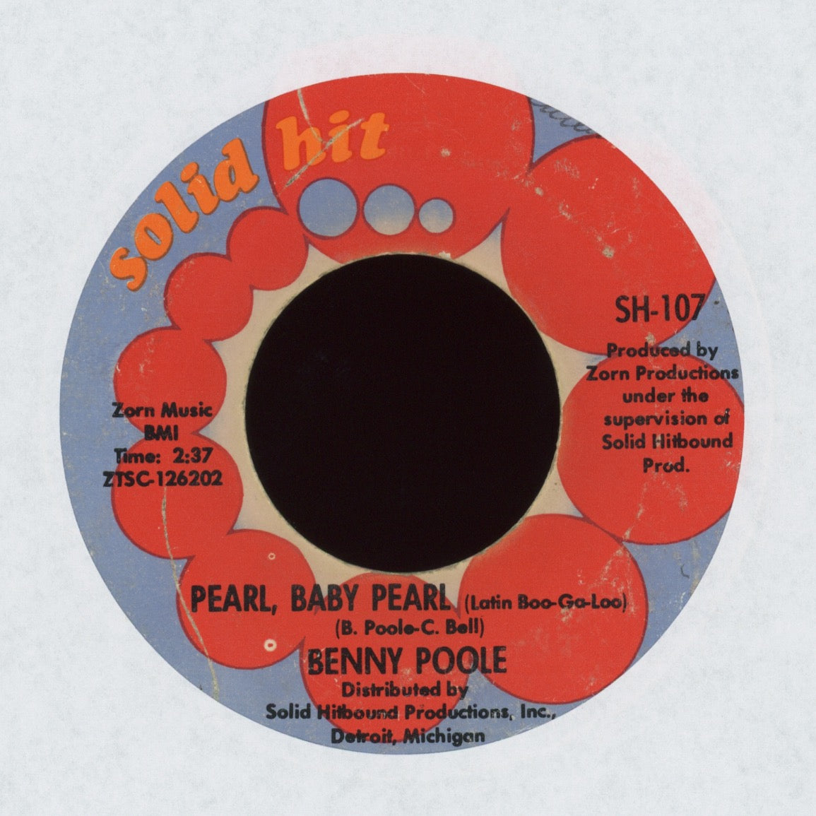 Benny Poole - Pearl, Baby Pearl (Latin Boo-Ga-Loo) on Solid Hit