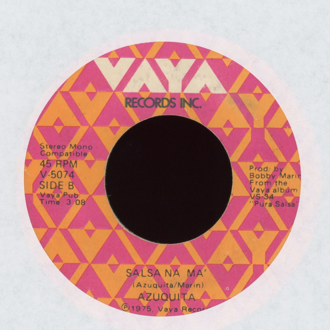 Camilo Azuquita - Salsa Na Ma on Vaya Latin Soul