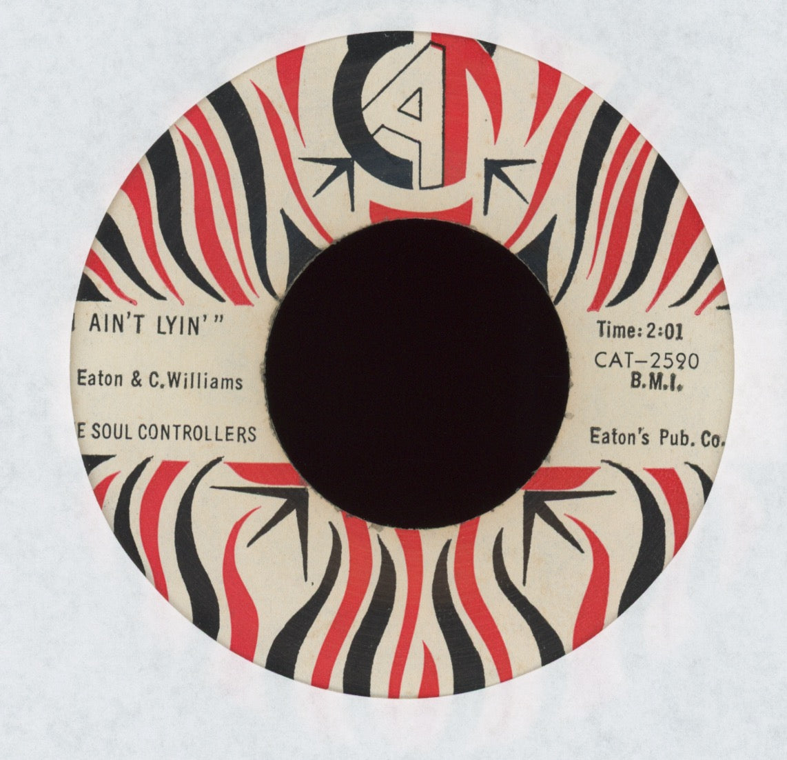 The Soul Controllers - Right On, Brother - Right On / I Ain't Lyin' on Cat