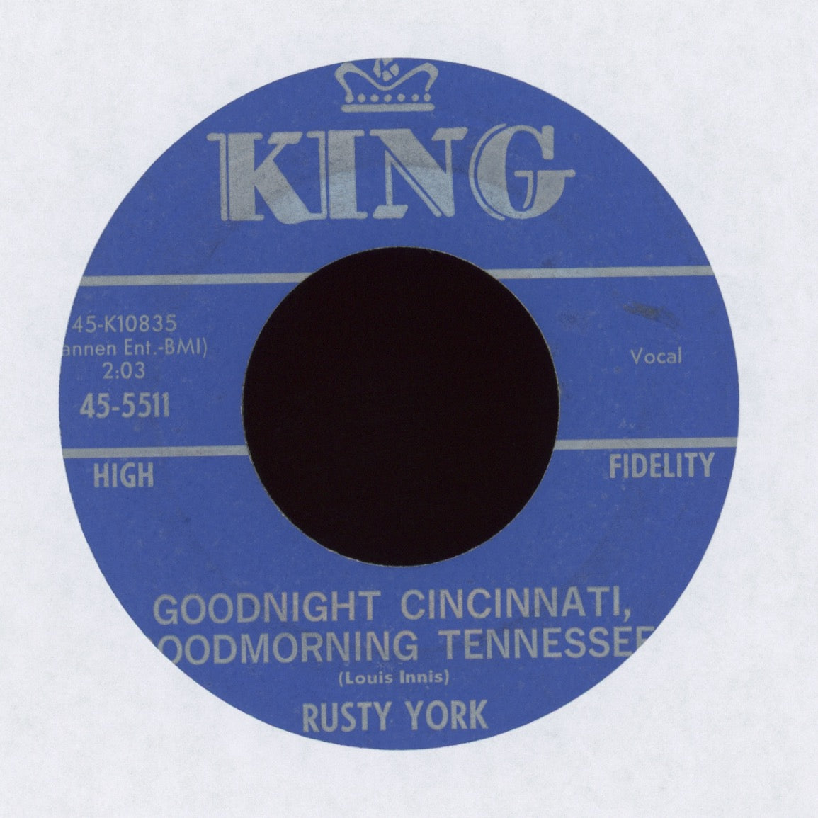 Rusty York - Love Struck on King