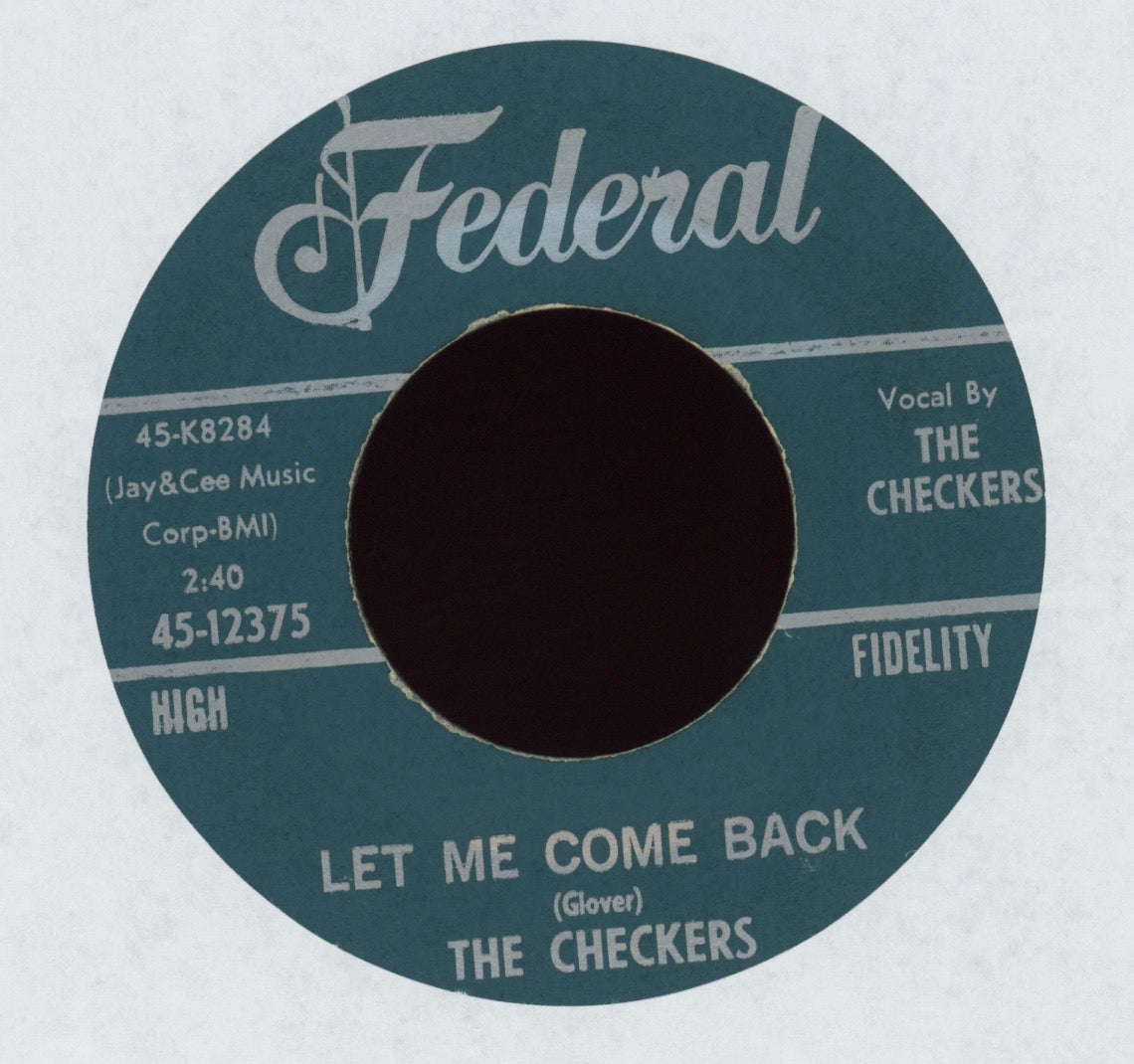 The Checkers - White Cliffs Of Dover on Federal