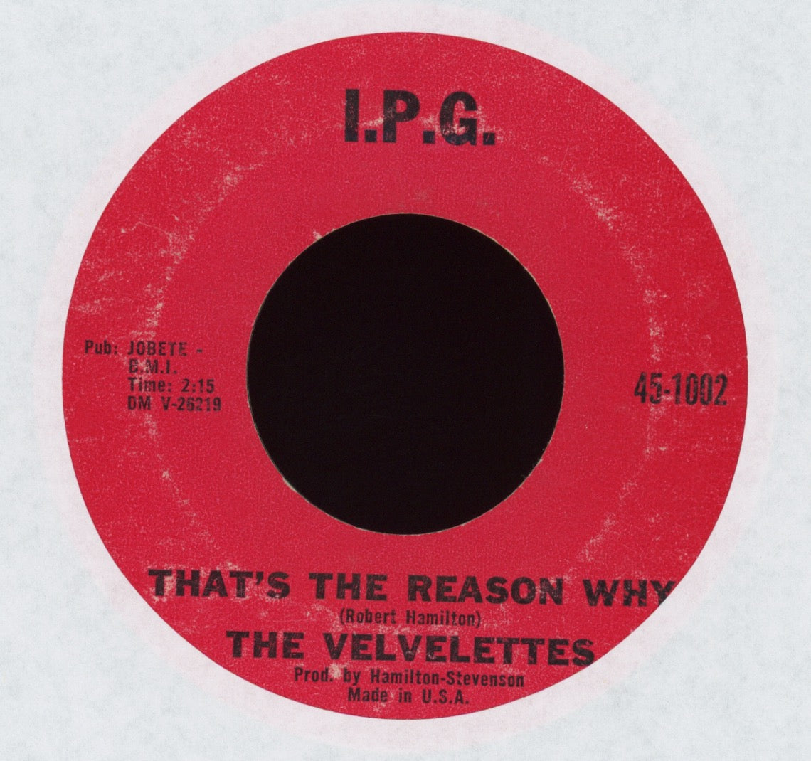 The Velvelettes - There He Goes on I.P.G.
