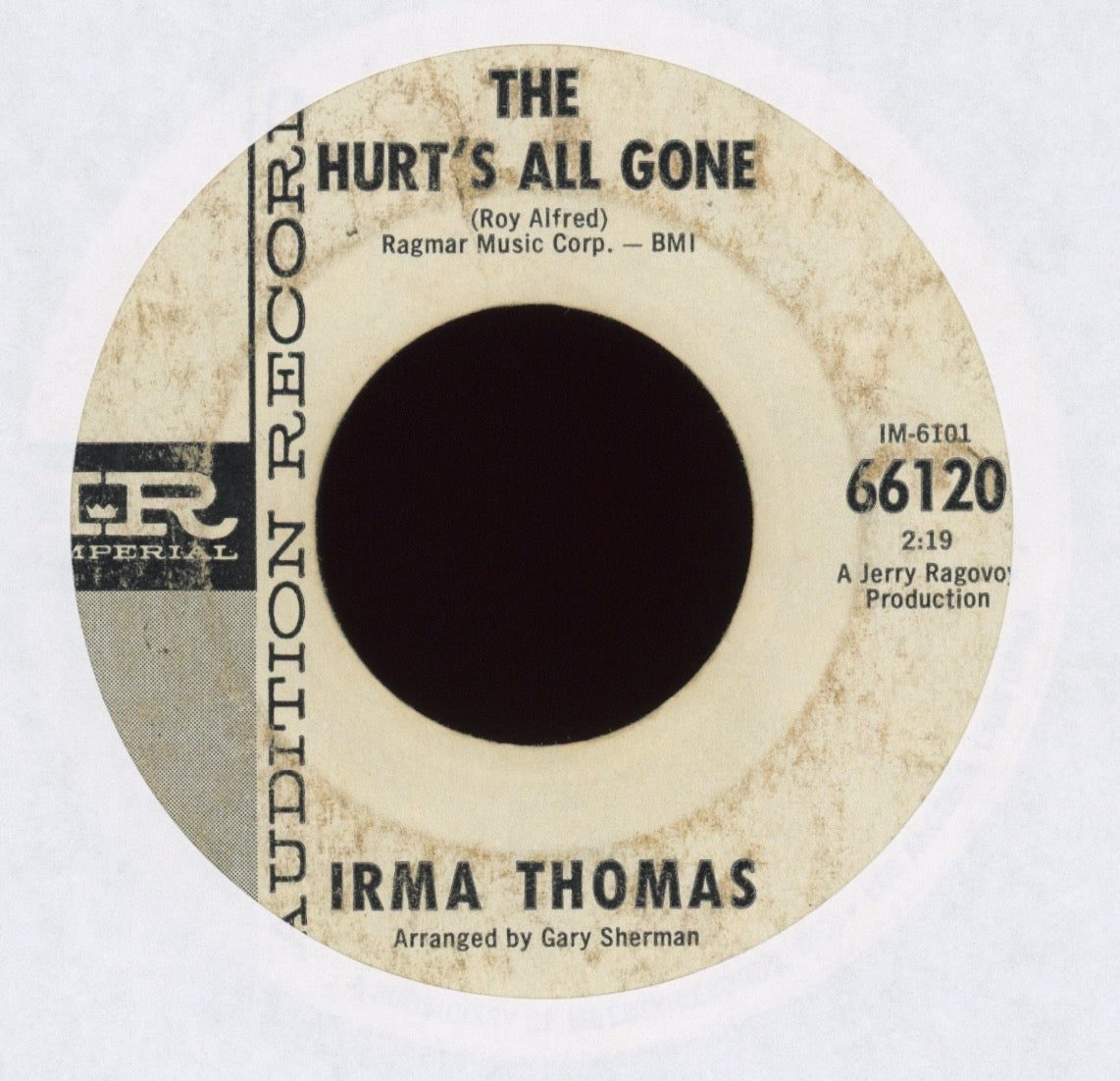 Irma Thomas - It's Starting To Get To Me Now on Imperial Promo