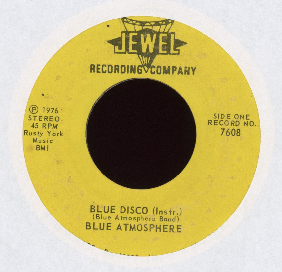 Blue Atmosphere - Blue Disco (Instr.) / What Is Love Without A Lover on Jewel