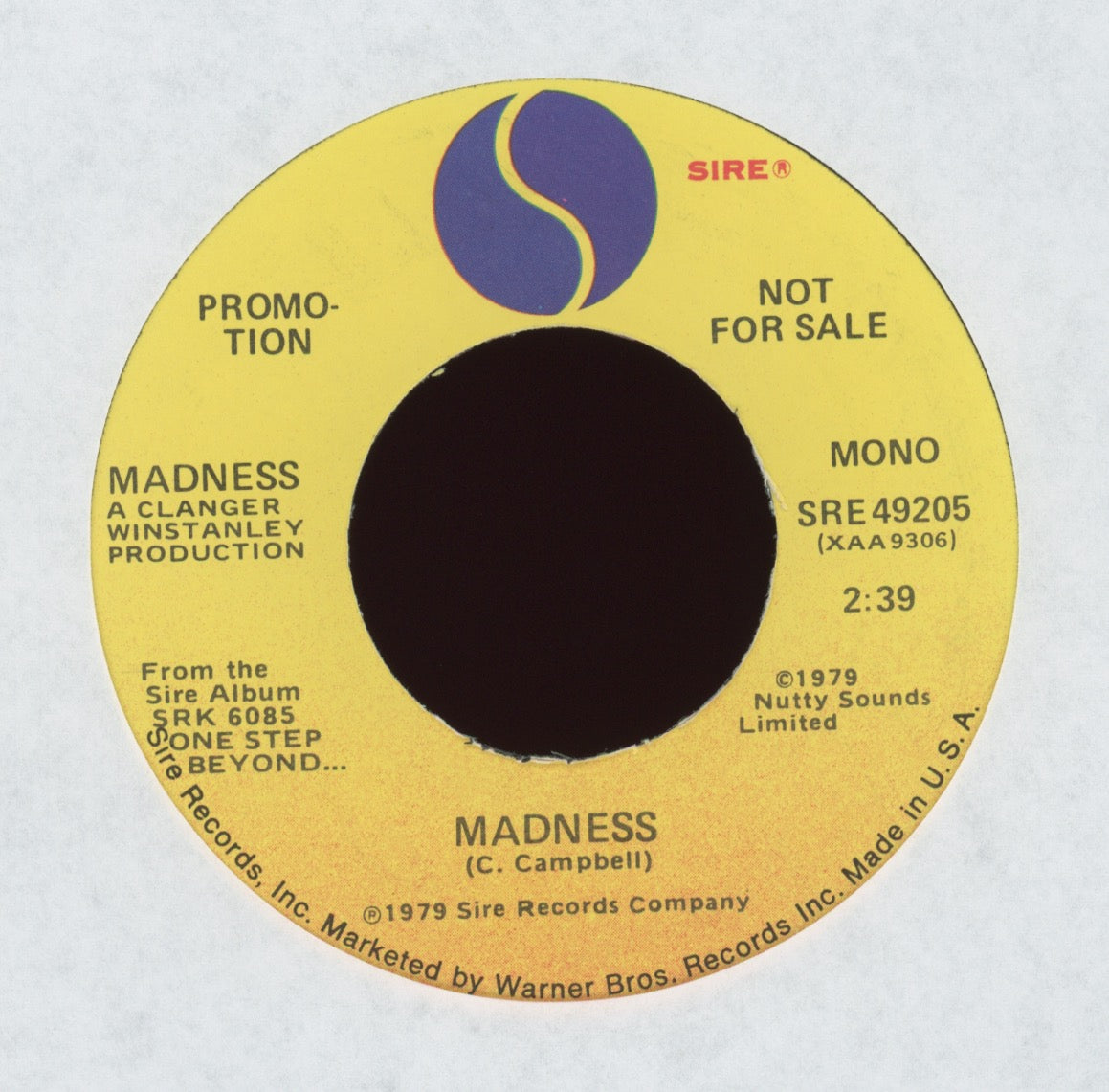 Madness - Madness on Sire Promo