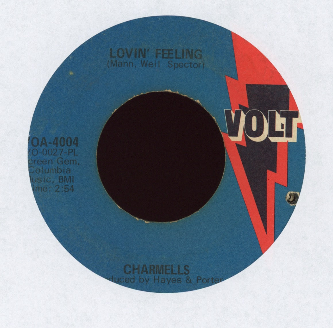The Charmels - Lovin' Feeling on Volt Charmells