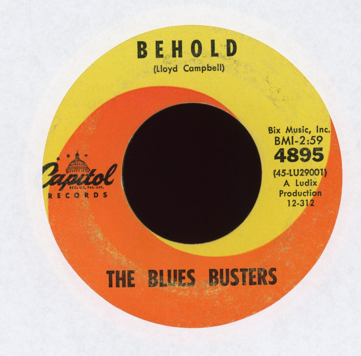 The Blues Busters - Tell My Why on Capitol