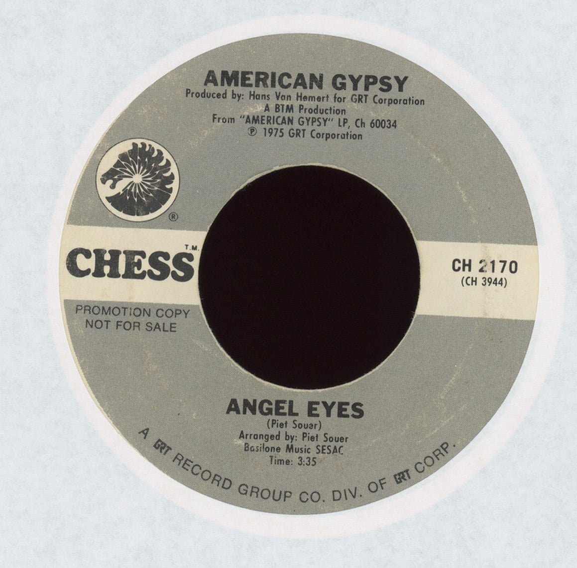 American Gypsy - 10,000 Miles on Chess Promo
