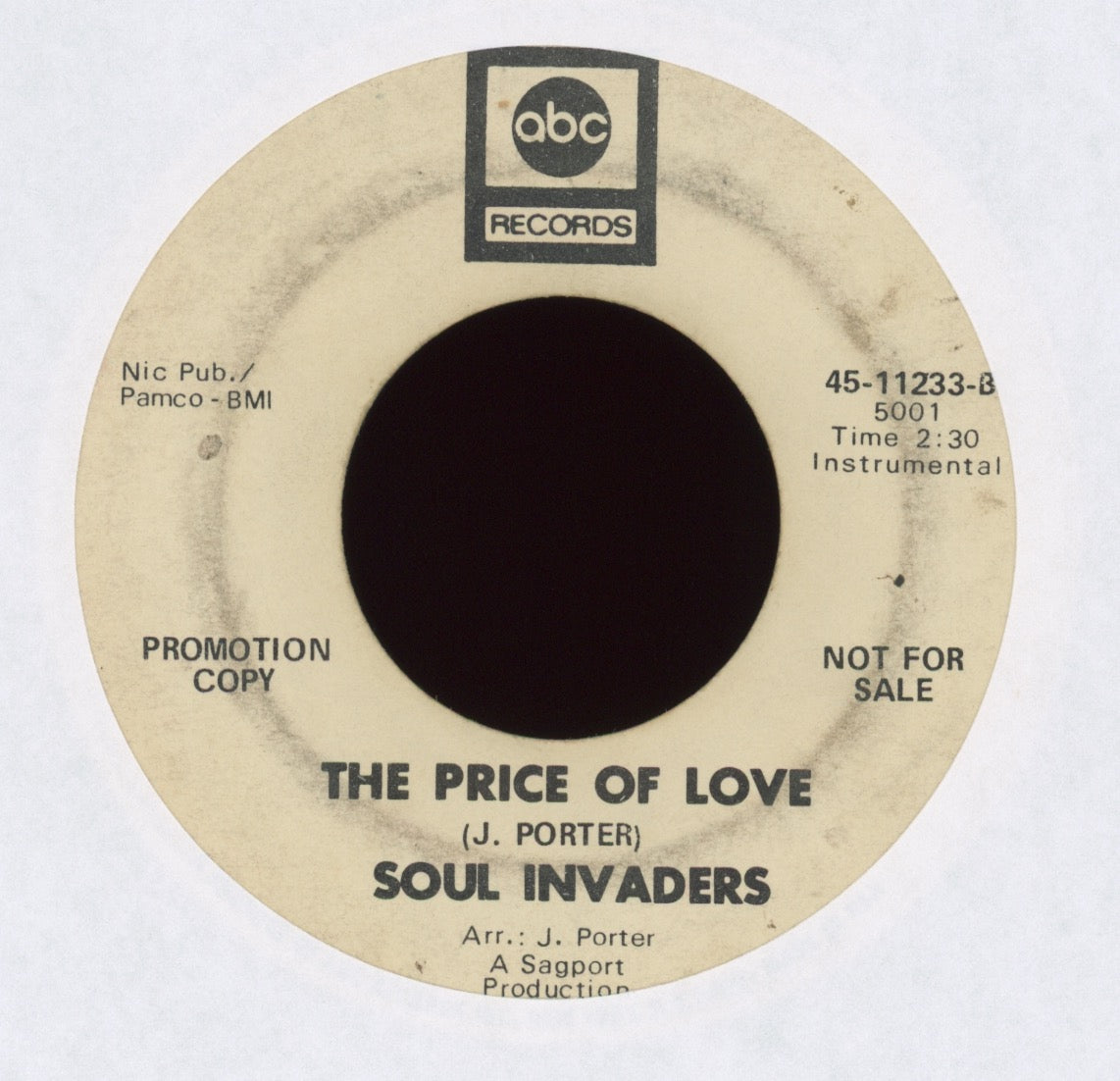 Little Sherman & The Mod Swingers - The Price Of Love on ABC Promo