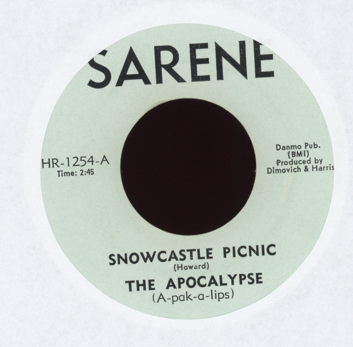 The Apocalypse - I Dig Your Act on Sarene