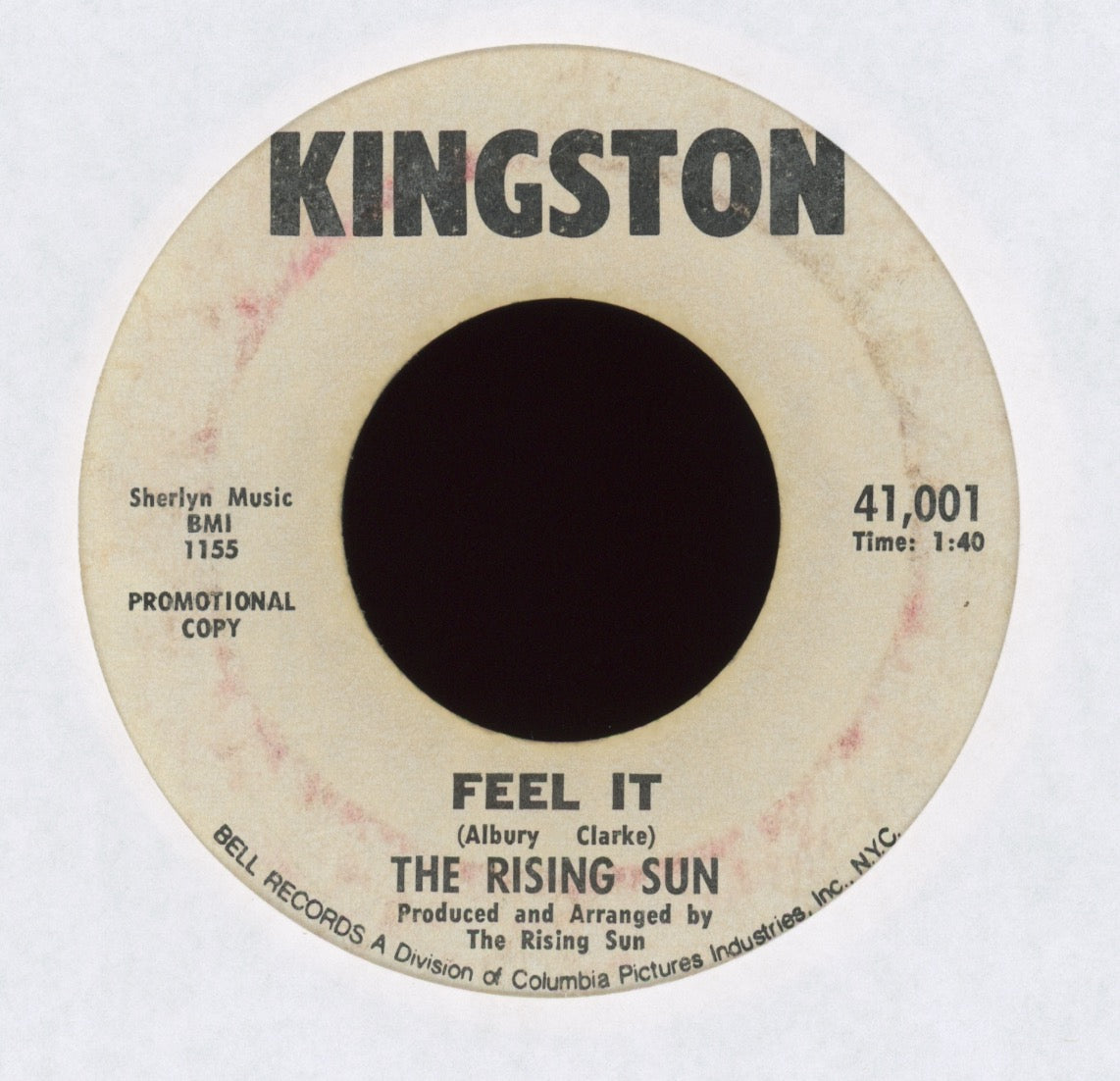 The Rising Sun - Gettin' Is Kinda Cool Now on Kingston Promo