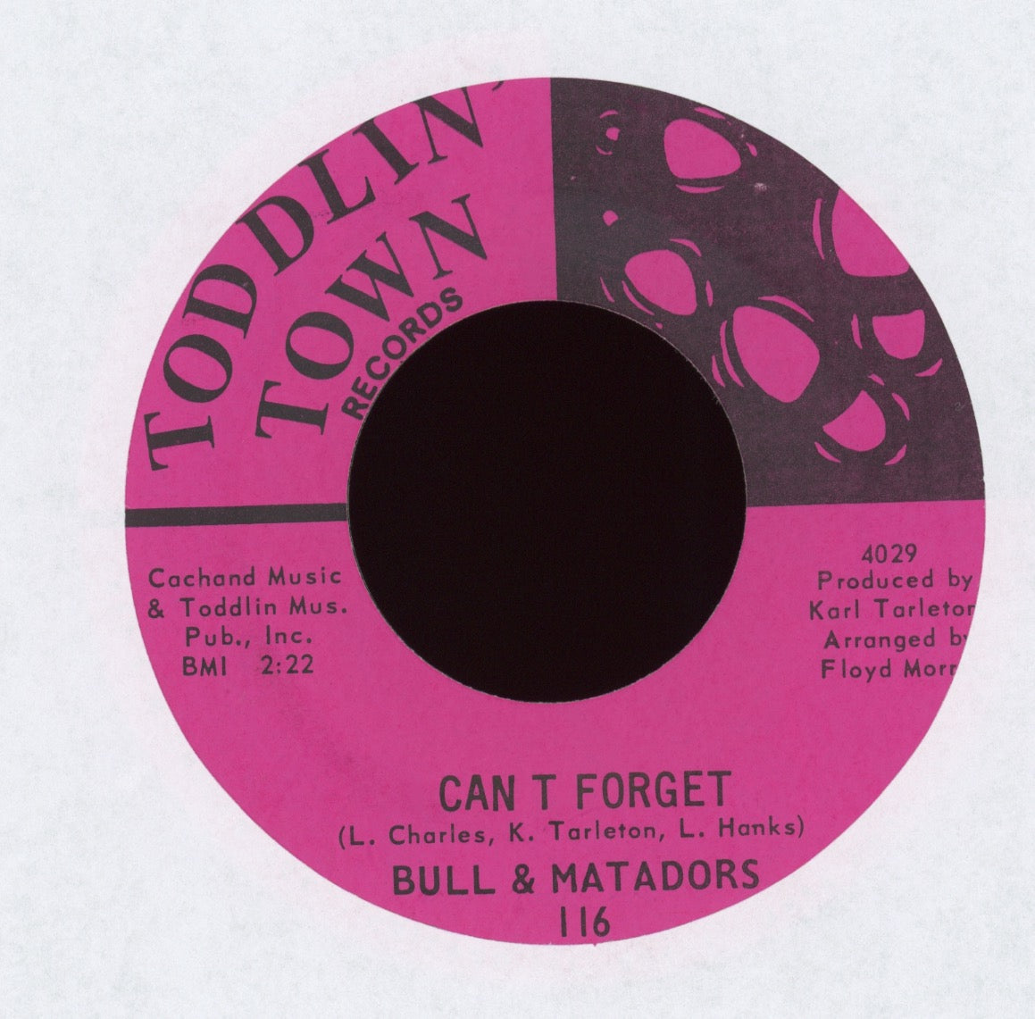 Bull And The Matadors - Move With The Groove on Toddlin Town