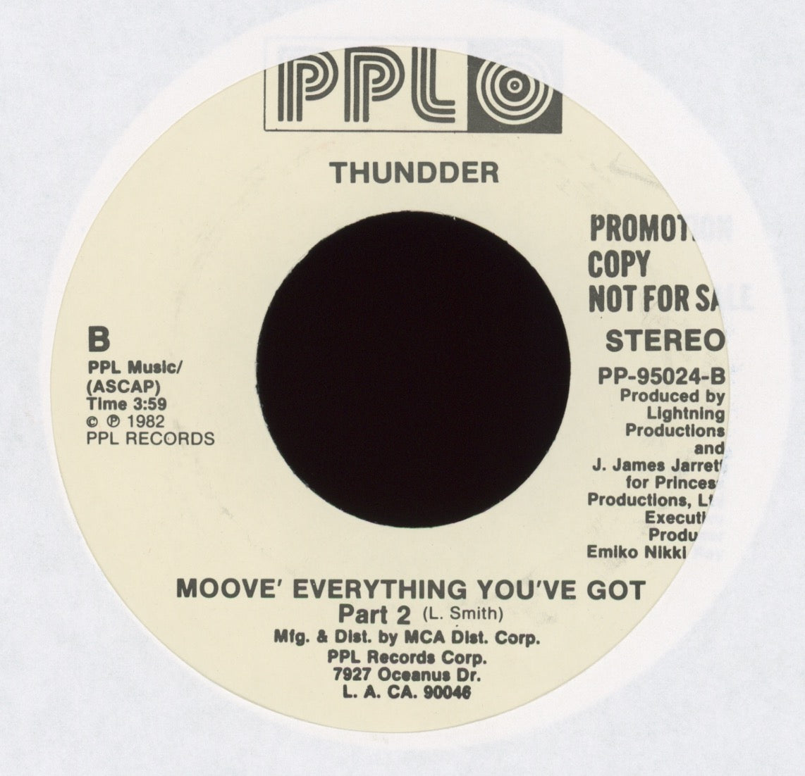 Thundder - Moove' Everything You've Got on PPL Promo