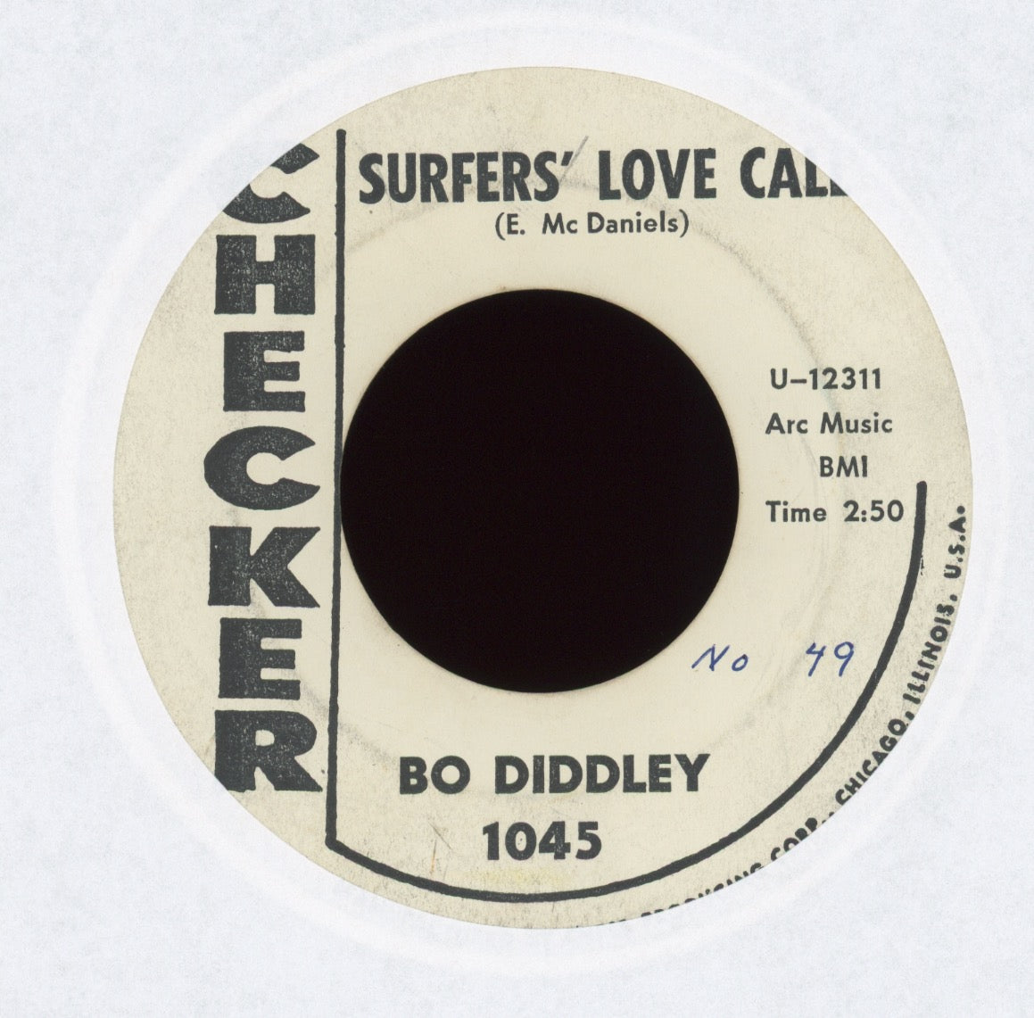 Bo Diddley - Greatest Lover In The World on Checker Promo