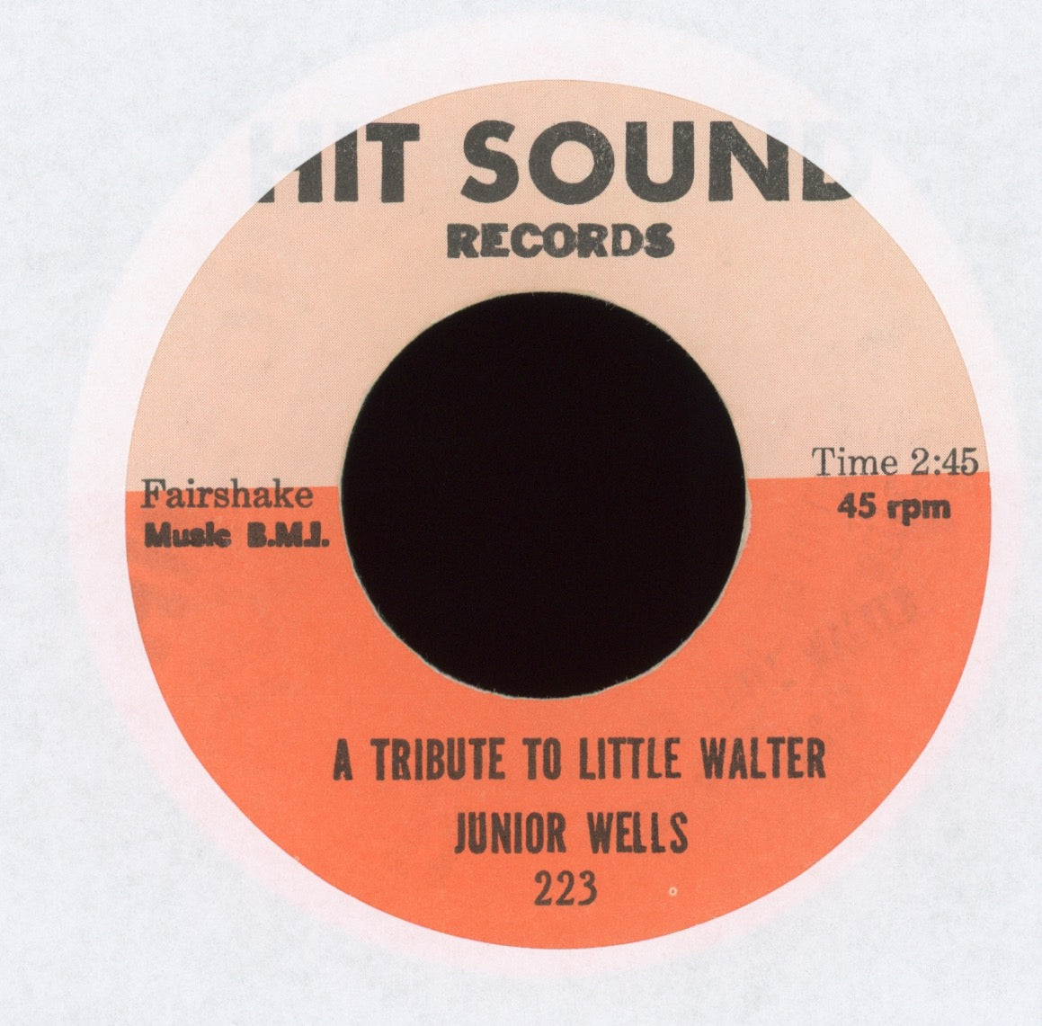 Junior Wells - It's All Soul on Hit Sound