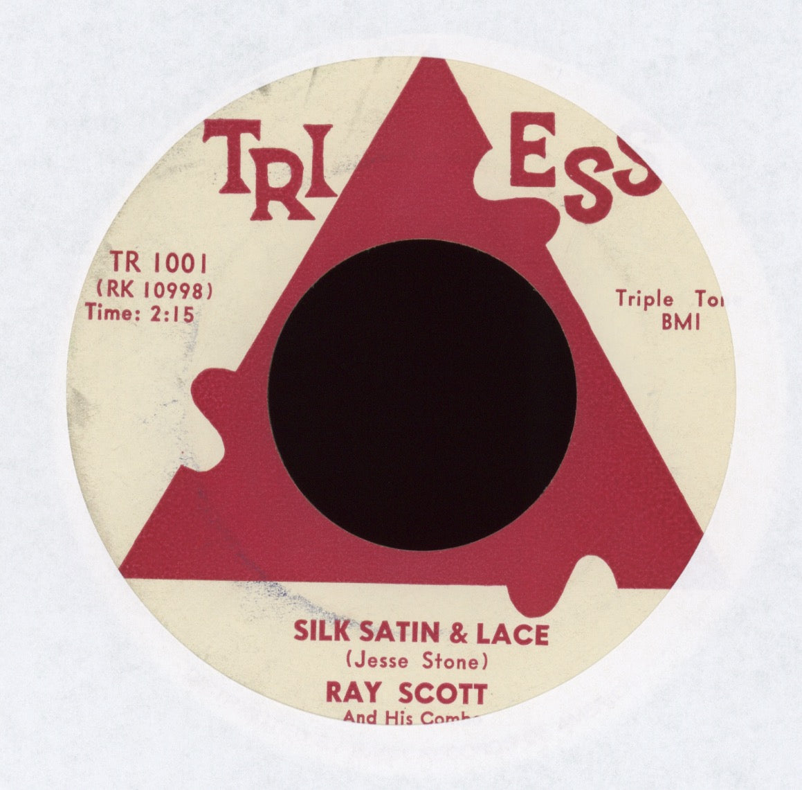 Ray Scott And His Combo - Silk Satin & Lace on Tri Ess