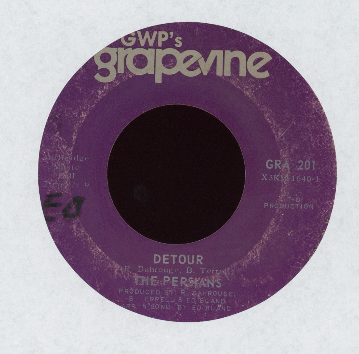 The Persians - I Can't Take It Anymore on GWP Grapevine