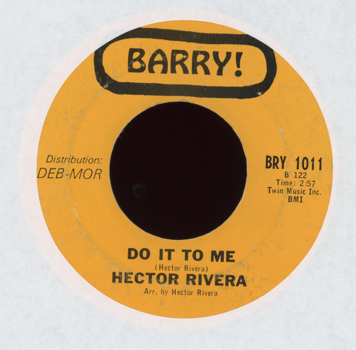 Hector Rivera - At The Party on Barry