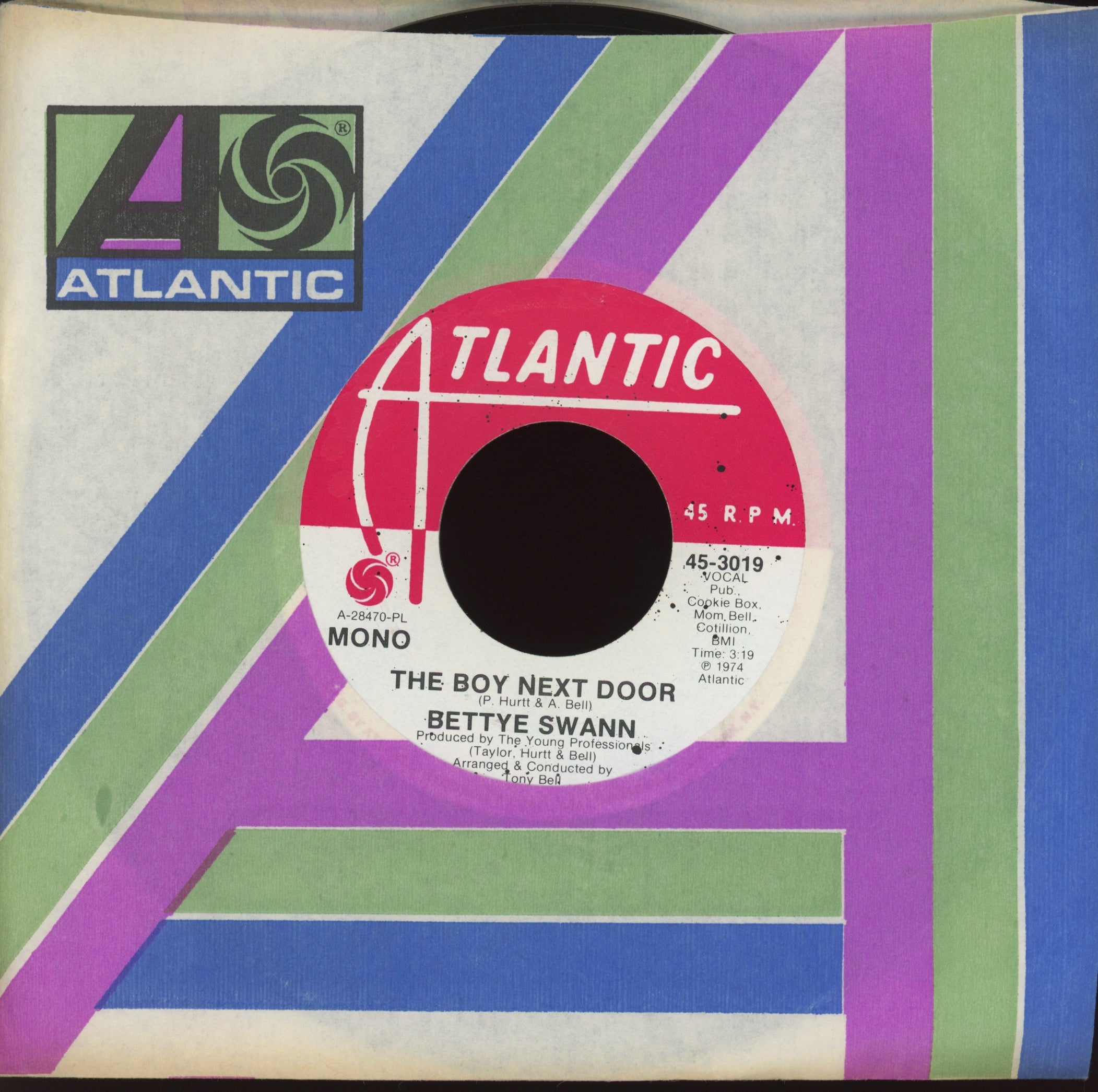 Bettye Swann - The Boy Next Door on Atlantic Promo