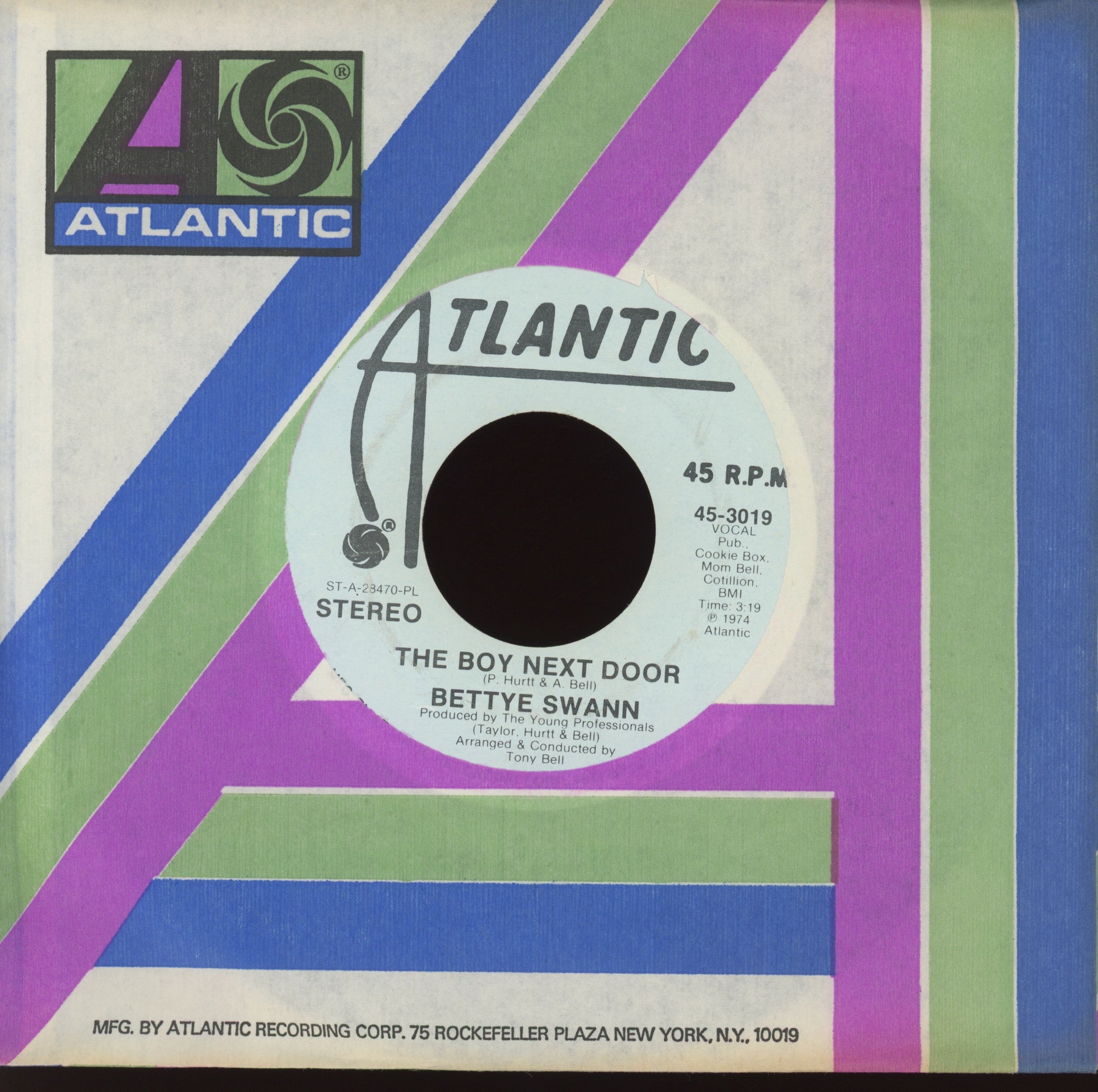 Bettye Swann - The Boy Next Door on Atlantic Promo