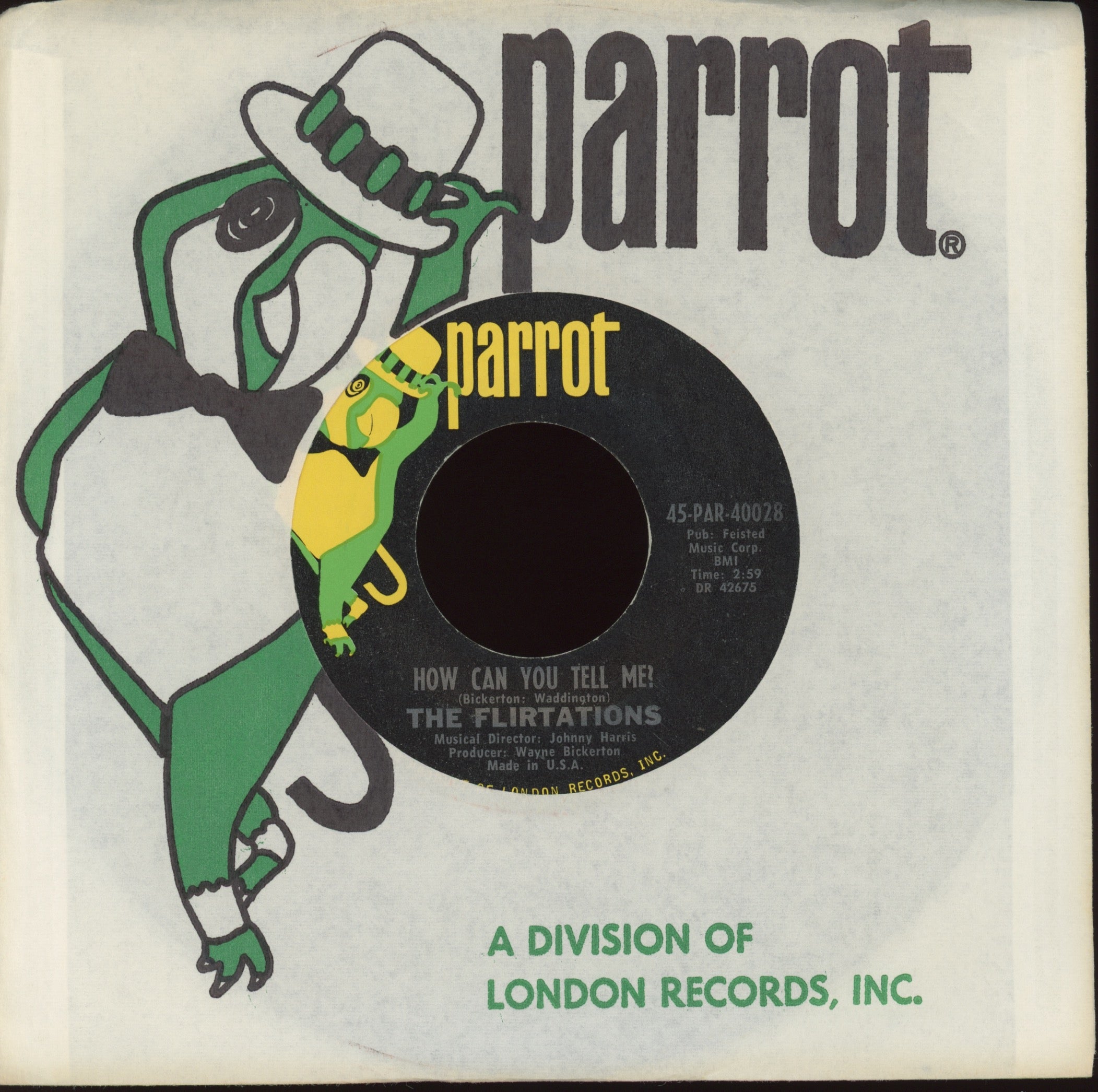 The Flirtations - Someone Out There on Parrot